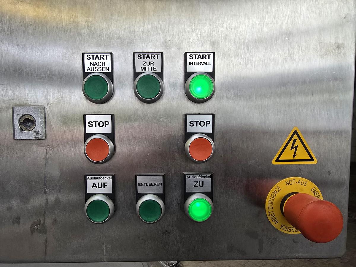 Used 2002 CFS Unimix 1000 Doppelwellenpaddelmischer