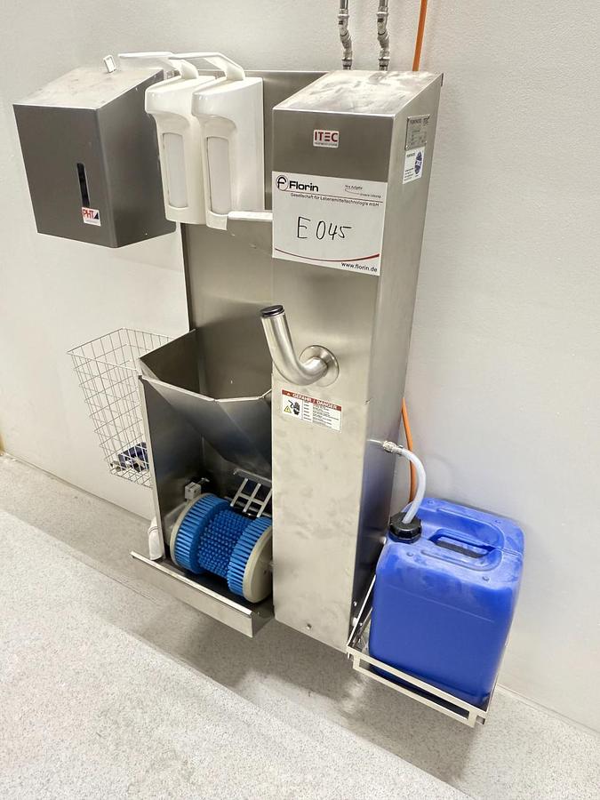 New 2024 ITEC/ Frontmatic Hygiene Solo Traditio Complete 23822 Sohlenreinigungsanlage mit Waschmöglichkeit