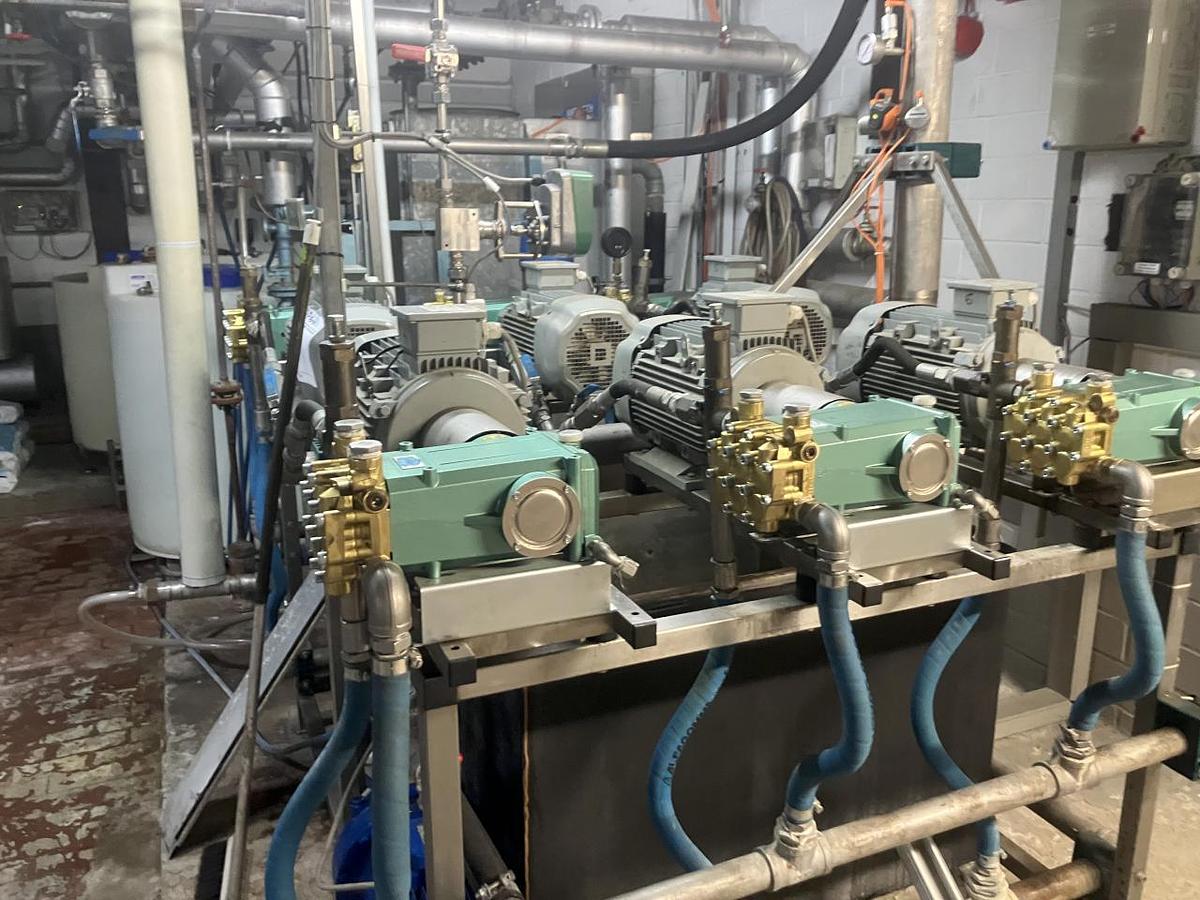 Used Bobby Druckerhöhungsanlage für Reinigungszwecke
