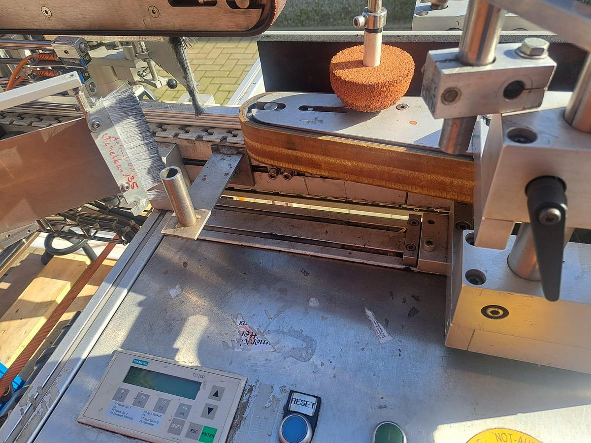 Gebraucht 2005 SES Straßburg Etikettier Service SES-120-II Haftetikettiermaschine für eckige und runde Gebinde