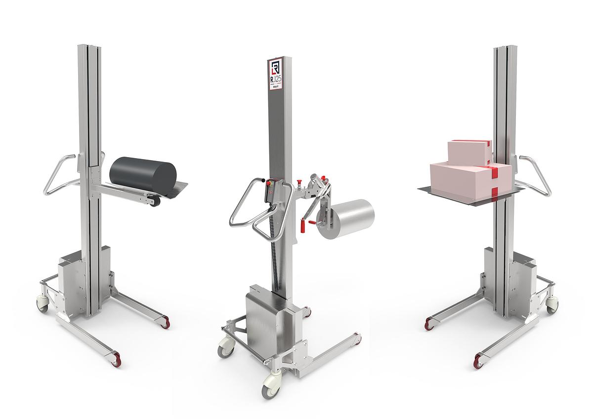 2026 Reglift R.125M -SS Mobile Hebehilfe Edelstahl 125kg