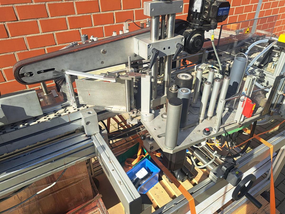 Gebraucht 2005 SES Straßburg Etikettier Service SES-120-II Haftetikettiermaschine für eckige und runde Gebinde