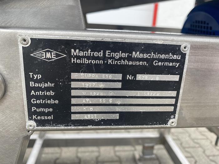 Überholt Engler Entstielmaschine für Kirschen Supra E 10
