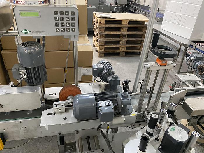 Gebraucht Elmoprint Linie zum Aufbringen von mehreren Haftetiketten EME - Series 2000