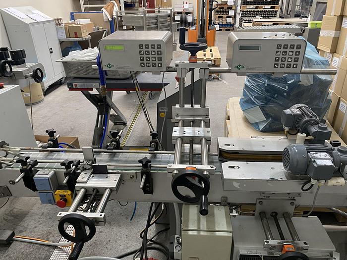 Gebraucht Elmoprint Linie zum Aufbringen von mehreren Haftetiketten EME - Series 2000