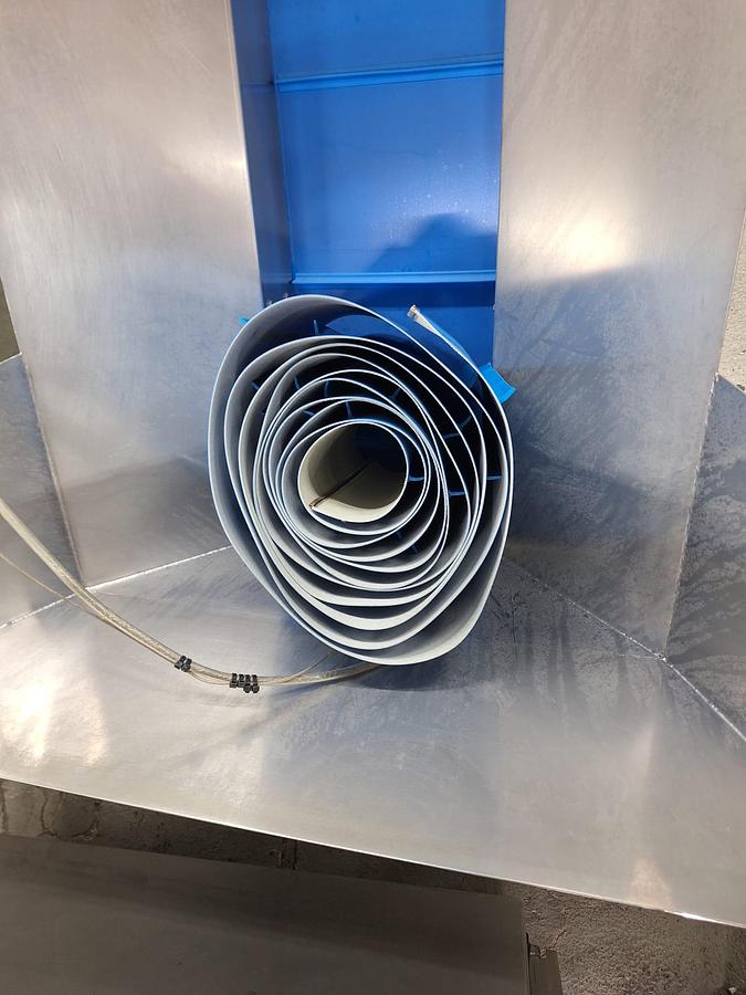 Gebraucht 2020 Untroma STBF 4-30 Steigförderband mit blauem Stollengurt, inkl. neuem Ersatzgurt