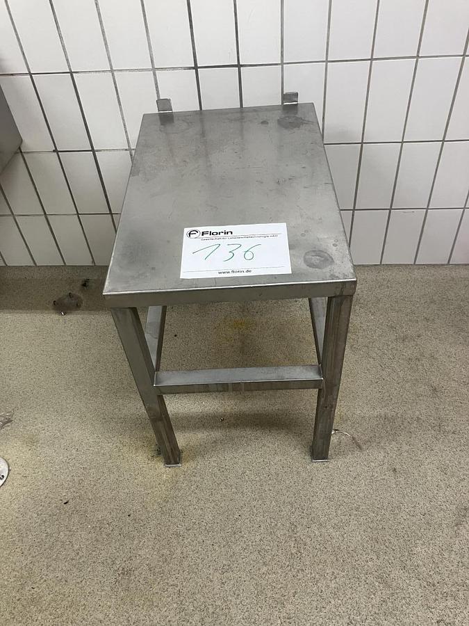 Used NN Edelstahltisch
