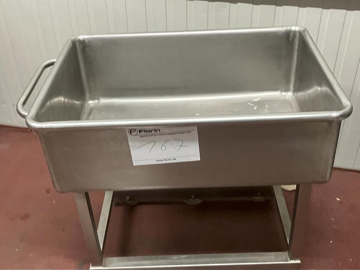 Used NN Fahrbare Edelstahlwanne