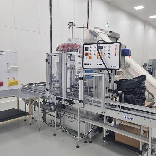 Gebraucht 1997 Indosa FB 450/1500/2500 Twin F Indosa NAL 800/1200 Automatische Dosenabfüllanlage