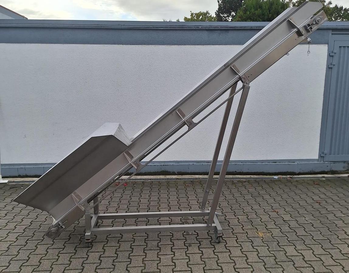 Gebraucht Untroma Steigförderband / Elevator Edelstahl, inkl. 5 Wechselgurten