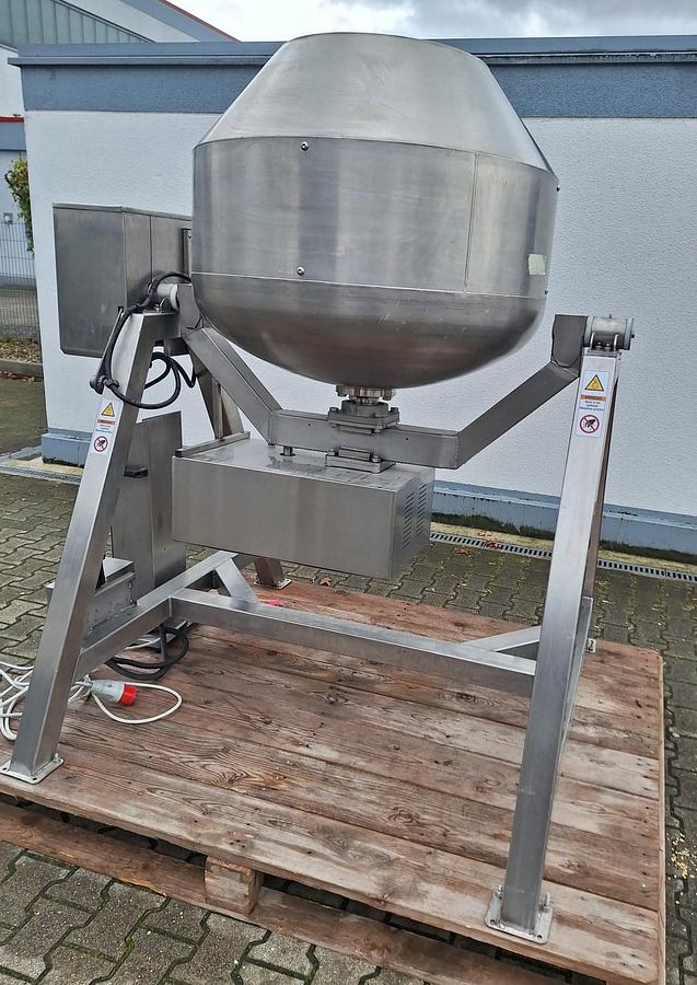 Gebraucht Alistar Europe AE600 Trommelmischer Edelstahl, kippbar, ca. 300 l, neue Trommel 2025