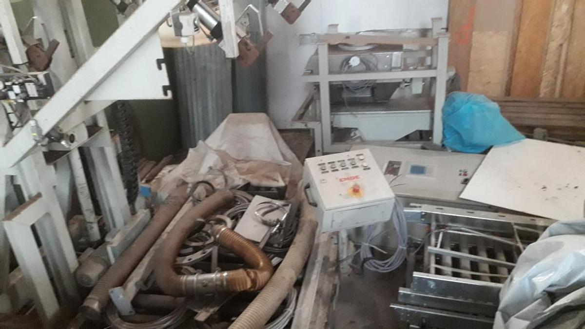 Used Emde Big Bag und Kartonbefüllungsanlage