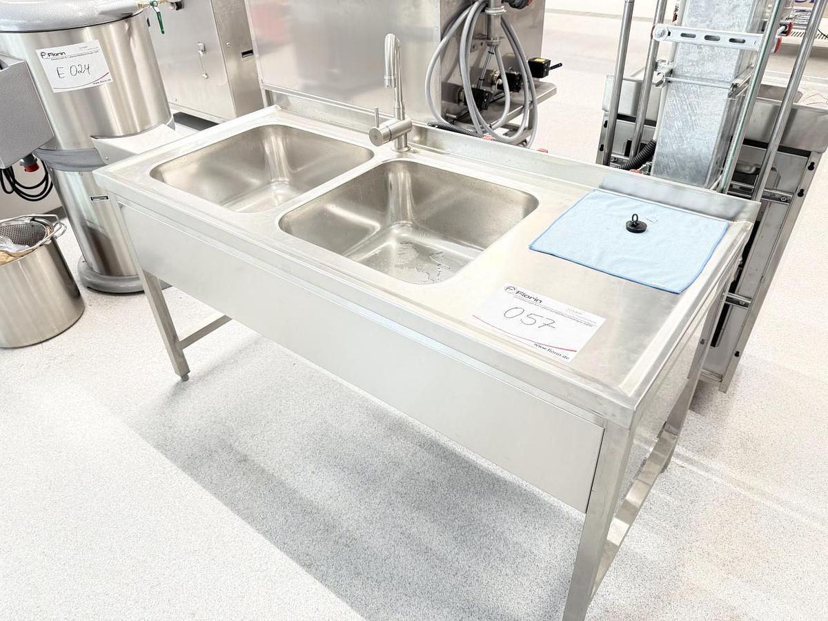 New 2024 Chefs Culinar Spültisch mit zwei Spülbecken