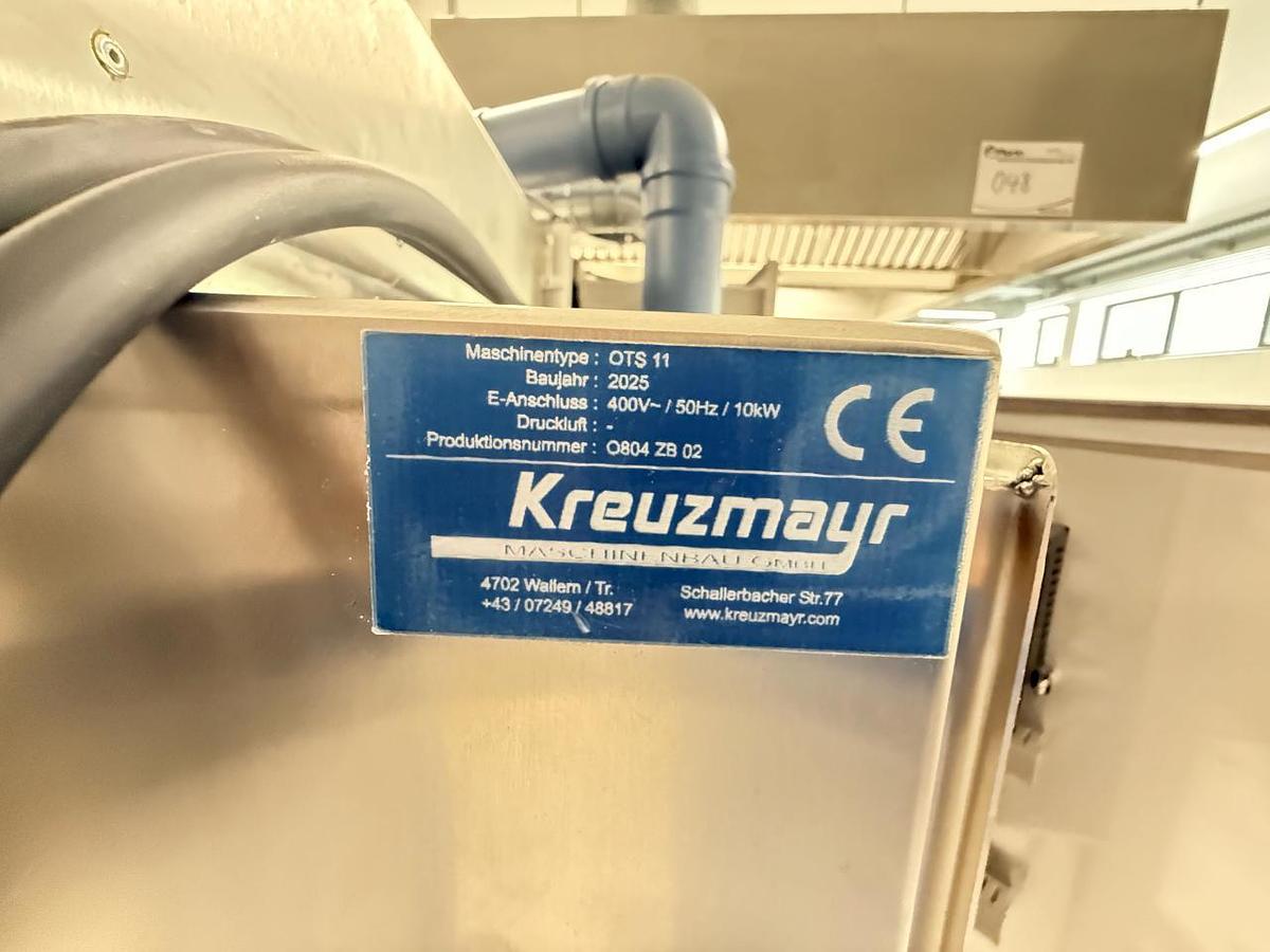 New 2025 Kreuzmayr OTS11 Hordentrockner mit einem Hordenwagen