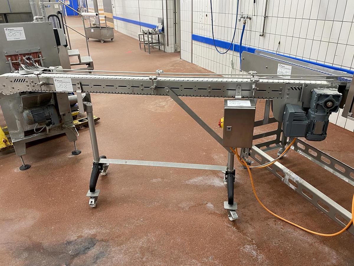 Used NN Schanierplattentransportband