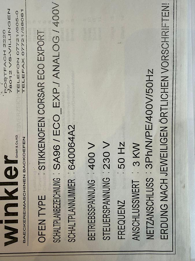 Gebraucht Winkler Corsar Hordentrockner / Wagen-Trockenschrank – Industrieller Lebensmitteltrockner –
