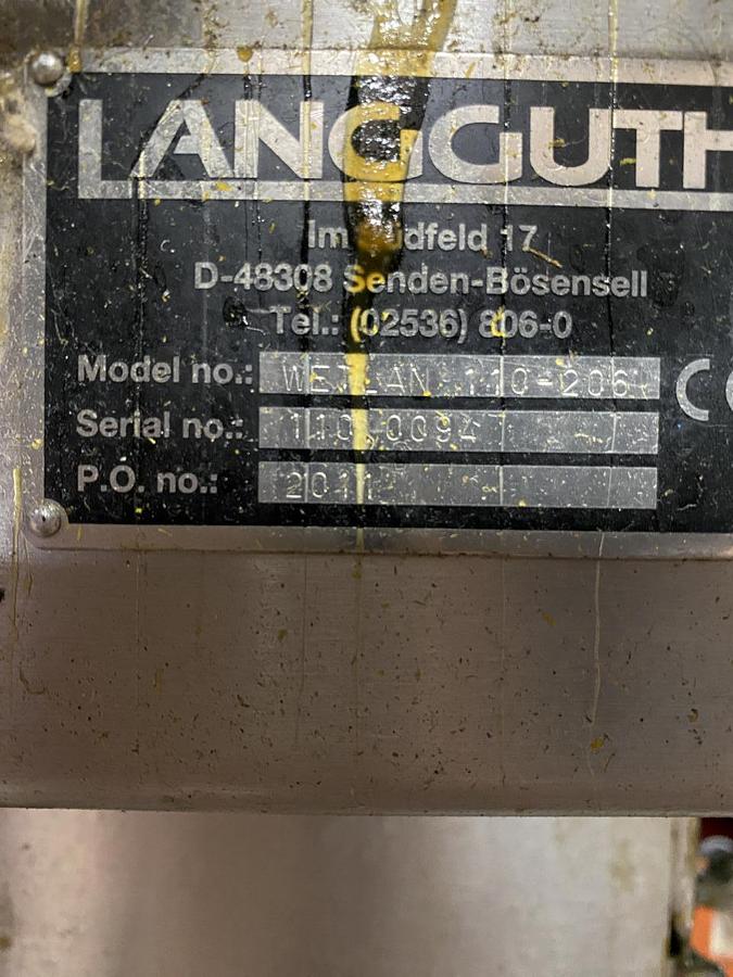 Used 2011 Languth Wetlan110-206
