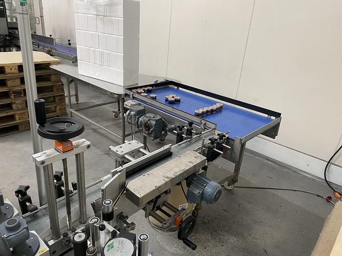 Gebraucht Elmoprint Linie zum Aufbringen von mehreren Haftetiketten EME - Series 2000