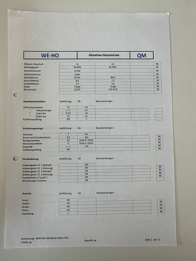 Gebraucht 2014 WIMA Schnelldampferzeuger GDE 1500