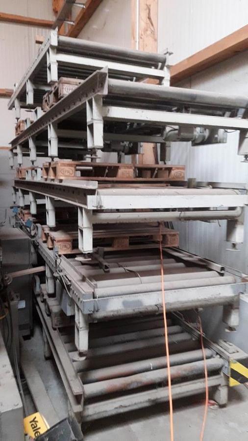 Used Emde Big Bag und Kartonbefüllungsanlage