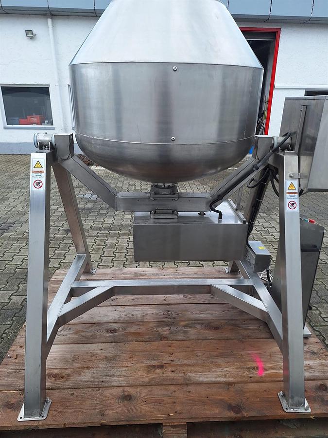 Gebraucht Alistar Europe AE600 Trommelmischer Edelstahl, kippbar, ca. 300 l, neue Trommel 2025