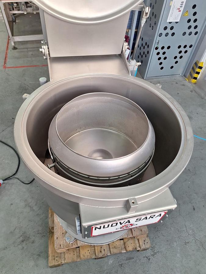 Gebraucht 2017 Nuova S.A.R.A. EDY 10 INOX Edelstahl-Korbzentrifuge