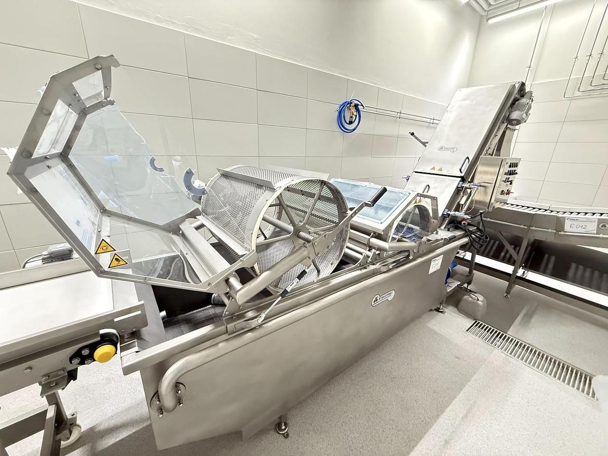 New 2025 Kreuzmayr KWE5500 Gebläsewaschmaschine mit Schrägförderer,