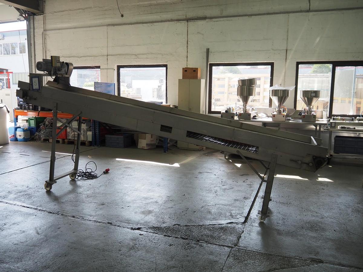 Used NN Stabgeflechtförderband