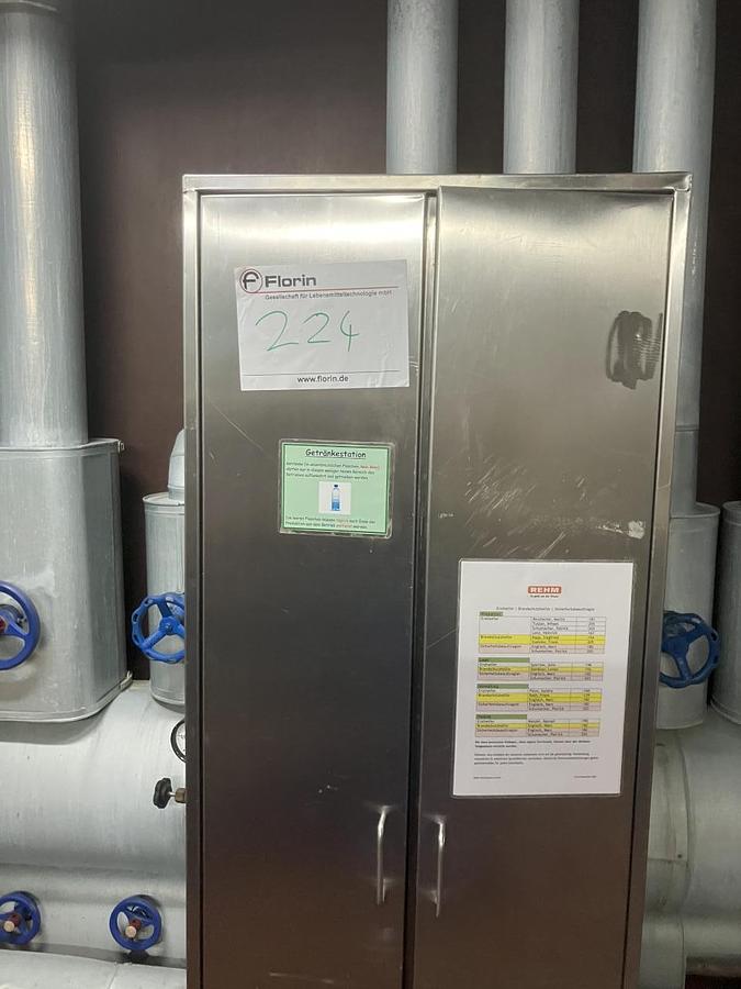 Used NN Edelstahlschrank