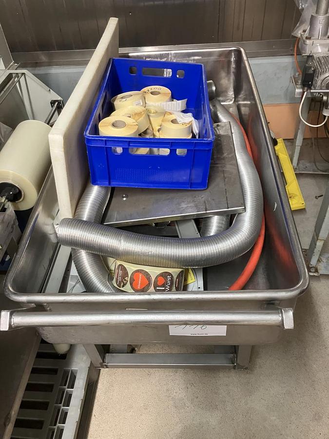 Used NN Fahrbare Edelstahlwanne