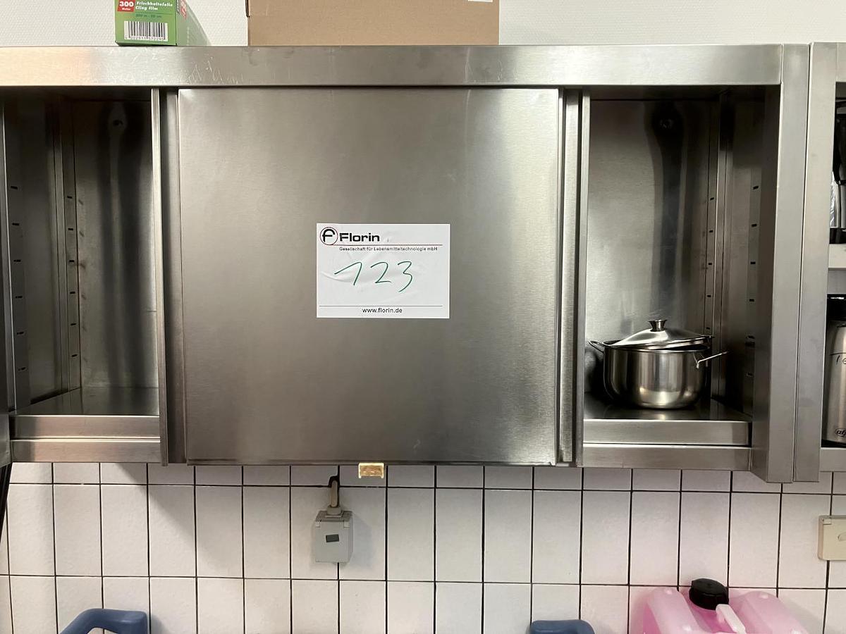 Used NN Edelstahlhängeschrank