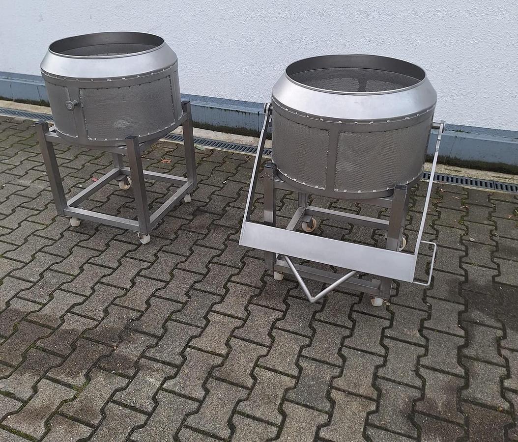 Gebraucht 2017 Nuova S.A.R.A. EDY 10 INOX Edelstahl-Korbzentrifuge