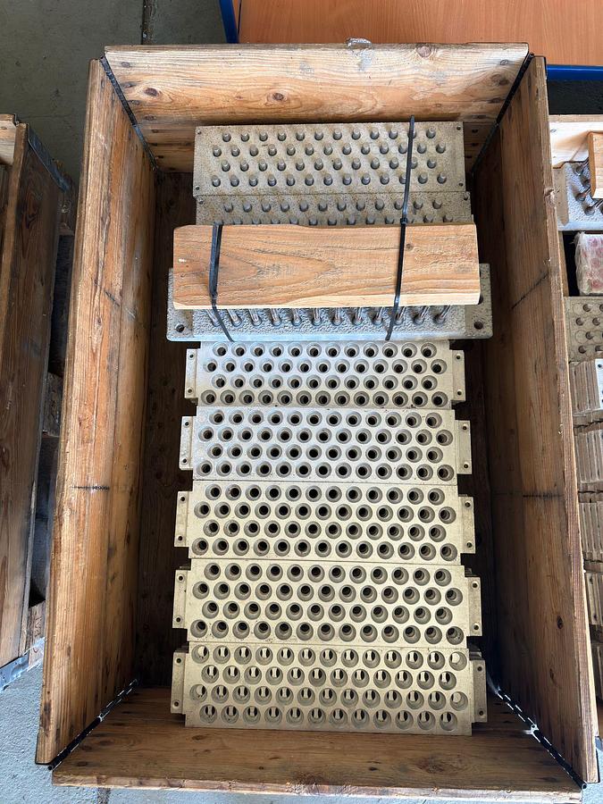 Gebraucht Ferrum Teile für das Entsteinen von Mirabellen 30-17