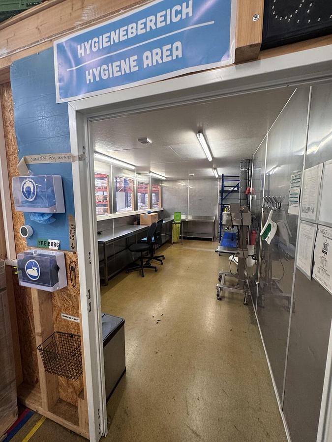 Used 2020 Sortimo lebensmitteltauglicher Reinraum, ideal für Abfüllarbeiten