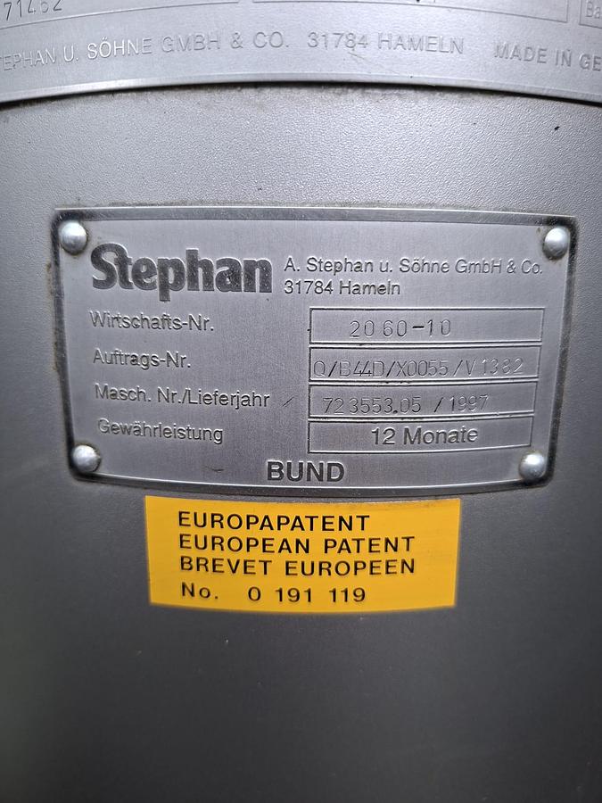 Gebraucht Stephan UM 44 S