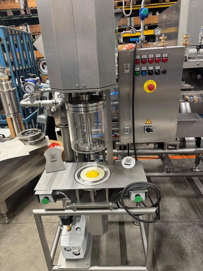 2025 Lubeca LW492 Kaltvakuumgläserverschließmaschine