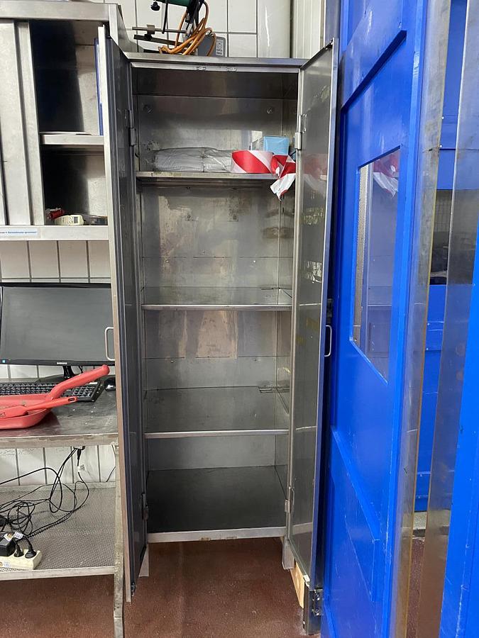 Used NN Edelstahlschrank