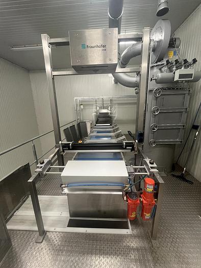 Gebraucht 2007 Fraunhofer Sortieranlage für trockene und zerkleinerte Pflanzen