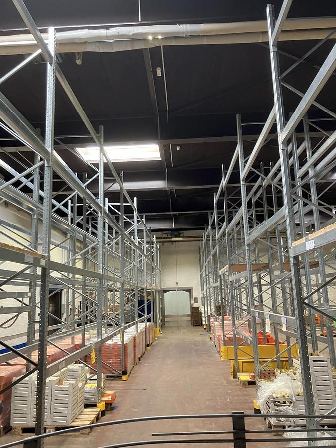 Used ASi Lagertechnik P90H, BX 100/5015 Schwerlastregale für Paletten