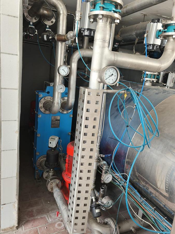 Gebraucht 2010 Steritech S.A. CV-10-0130 Dampf-/Wassersprüh-Autoklav für Lebensmittelkonserven 