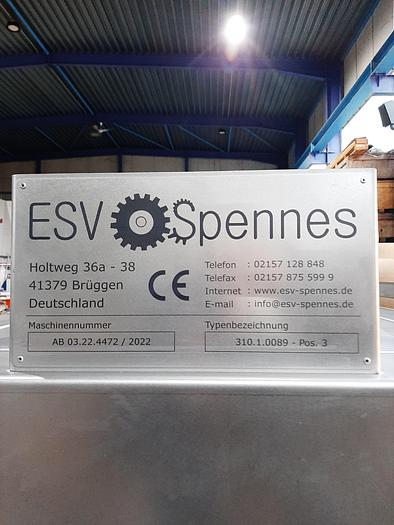 Neumaschine 2023 ESV Spennes Bandblancheur