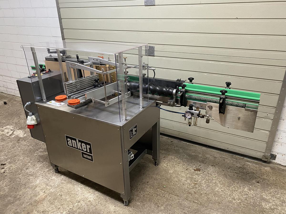 Refurbished 1995 KHS Anker Variant 1 Lineare Etikettiermaschine für Leimetiketten