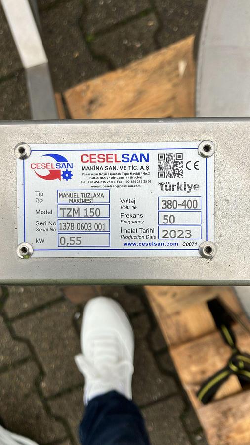 2023 Ceselsan Industrie-Röstofen für Nüsse, Saaten & Snacks CS 2500 KF Plus