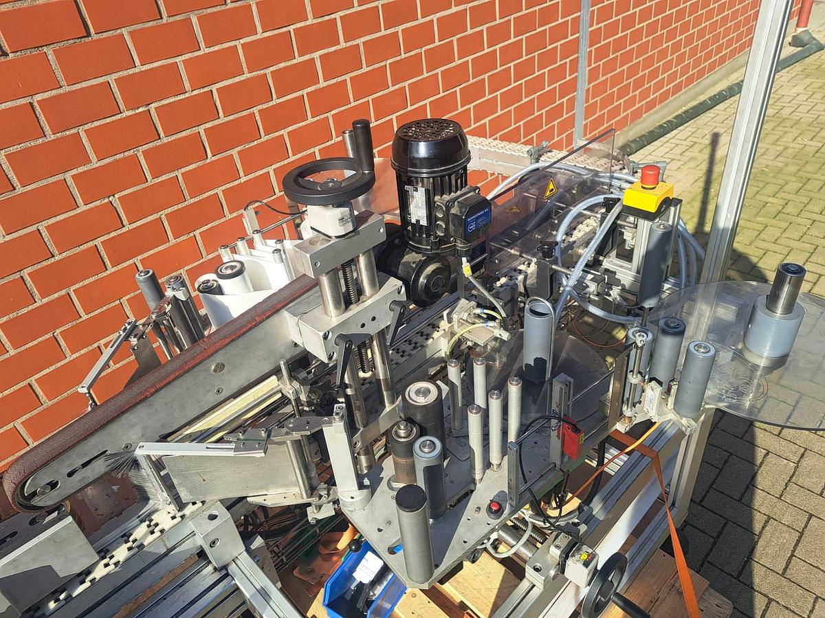 Gebraucht 2005 SES Straßburg Etikettier Service SES-120-II Haftetikettiermaschine für eckige und runde Gebinde