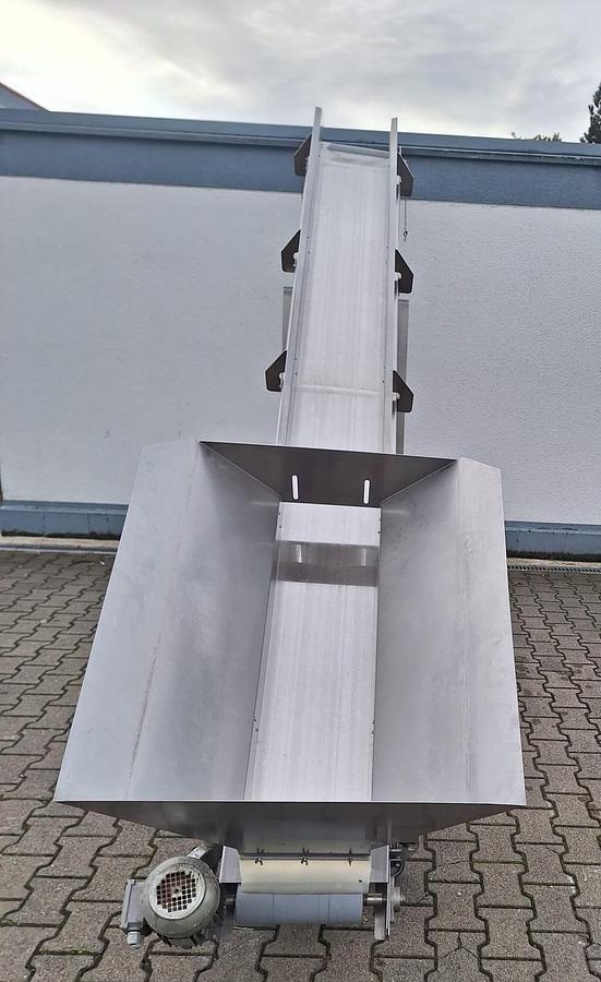 Gebraucht Untroma Steigförderband / Elevator Edelstahl, inkl. 5 Wechselgurten