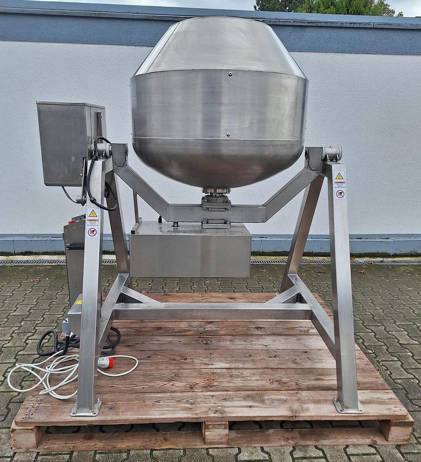 Gebraucht Alistar Europe AE600 Trommelmischer Edelstahl, kippbar, ca. 300 l, neue Trommel 2025