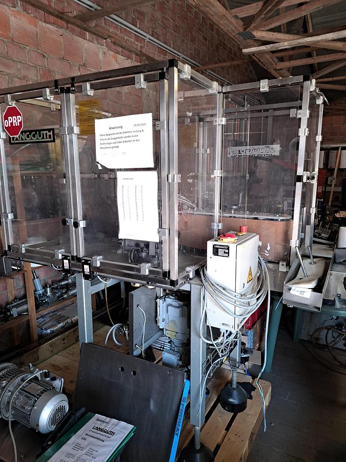 Überholt 1998 Langguth E20 R-205 Nassleim Etikettiermaschine