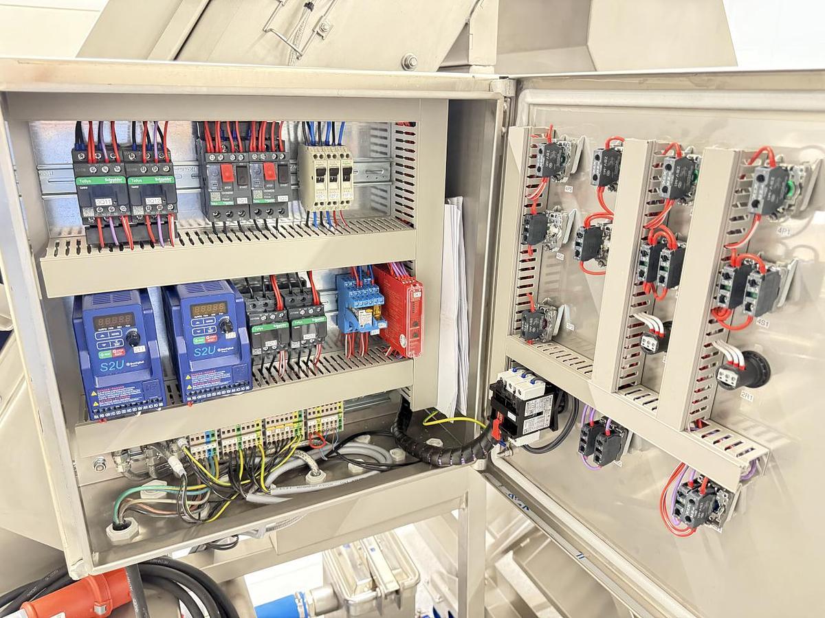 New 2025 Kreuzmayr KWE5500 Gebläsewaschmaschine mit Schrägförderer,