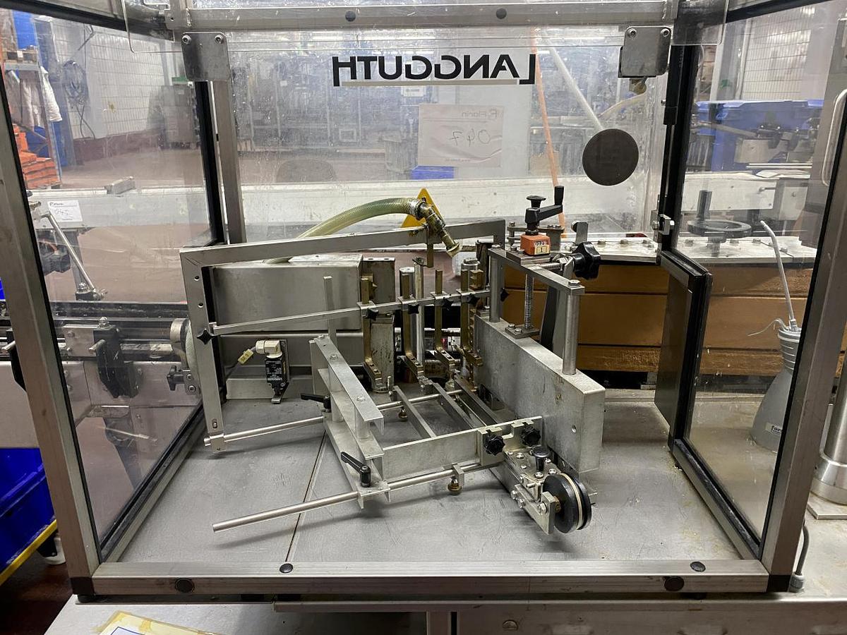 Used 2010 Langguth WET-LAN110_206 Etikettiermaschine für Leimetiketten