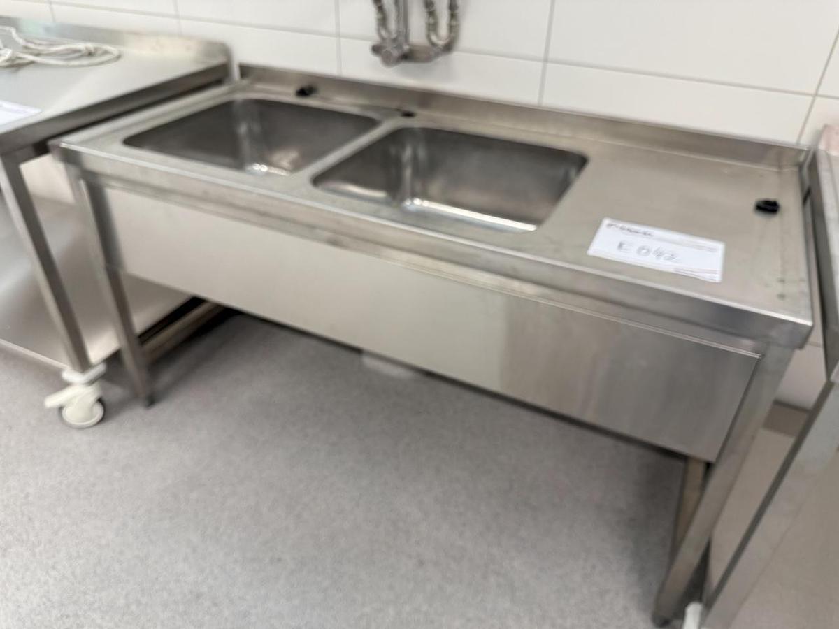 New 2024 Chefs Culinar Spültisch mit zwei Spülbecken